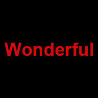 Wonderful Wonderful